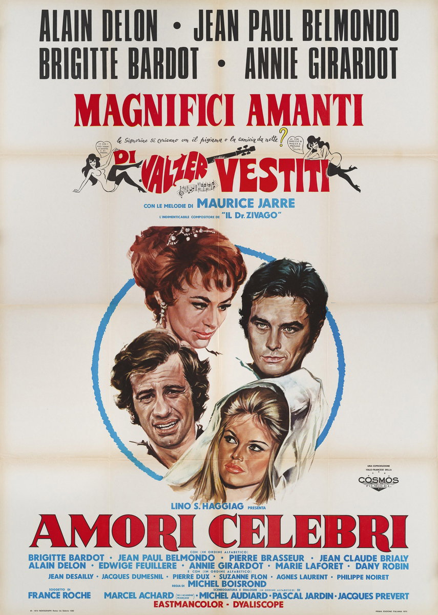 Poster 2 for the film Famous Love Affairs (1961)