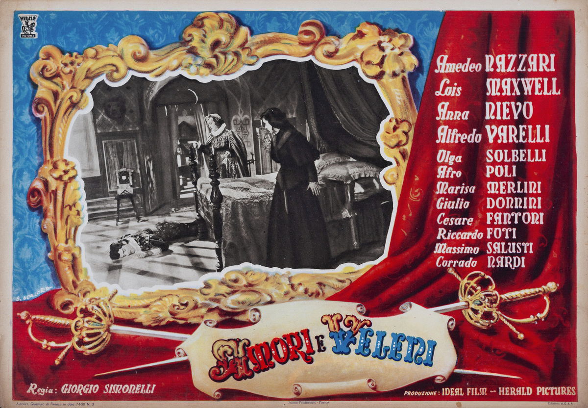 Amori e veleni - Fotobusta 1