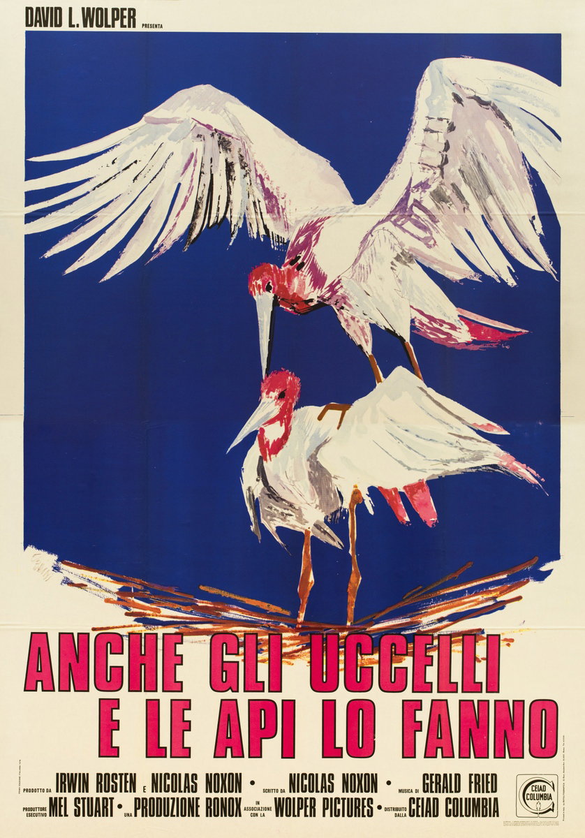 Anche gli uccelli e le api lo fanno - Manifesto 1