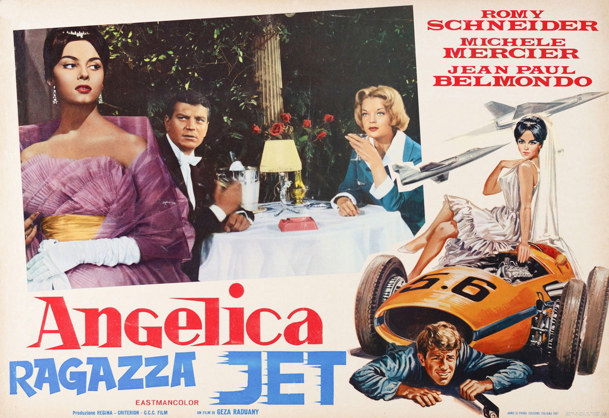 Angelica ragazza jet - Fotobusta 1