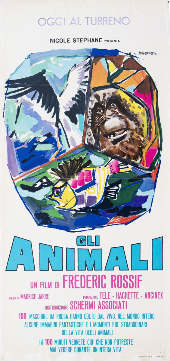 Gli animali - Locandina 1