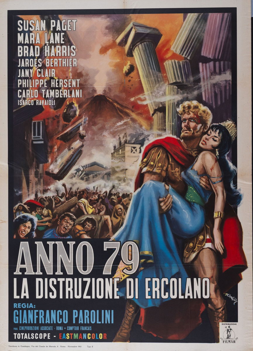 Anno 79: La distruzione di Ercolano - Manifesto 1