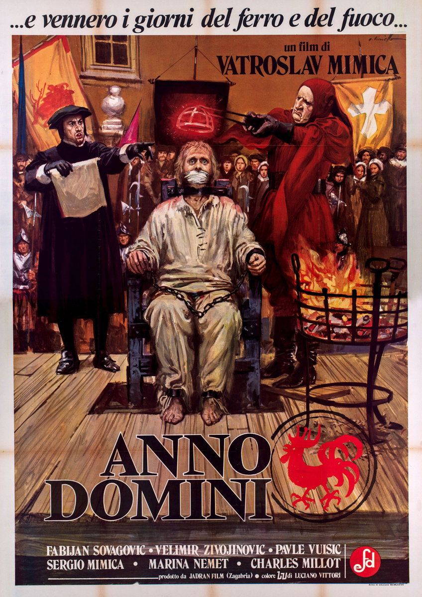 Manifesto 2 per il film Anno Domini (1975), dipinto da Averardo Ciriello