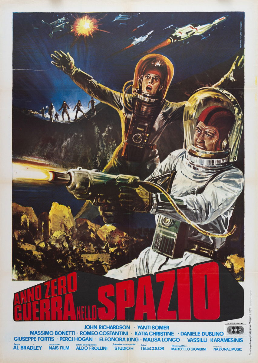 Anno zero - Guerra nello spazio - Manifesto 1
