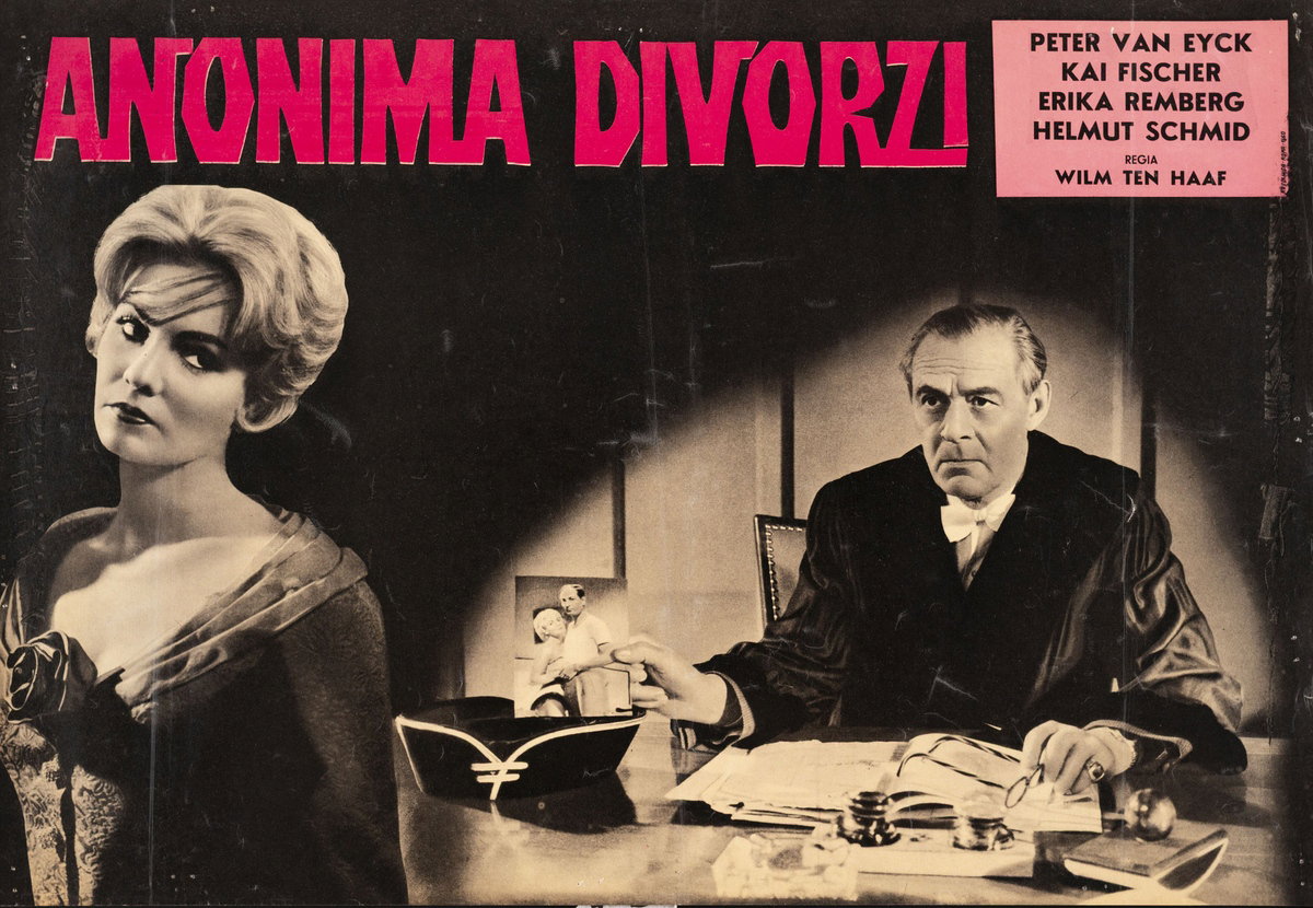 Fotobusta 8 per il film Anonima divorzi (1959)