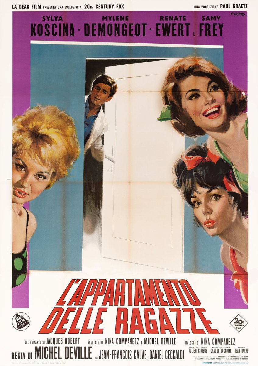 L'appartamento delle ragazze - Manifesto 2