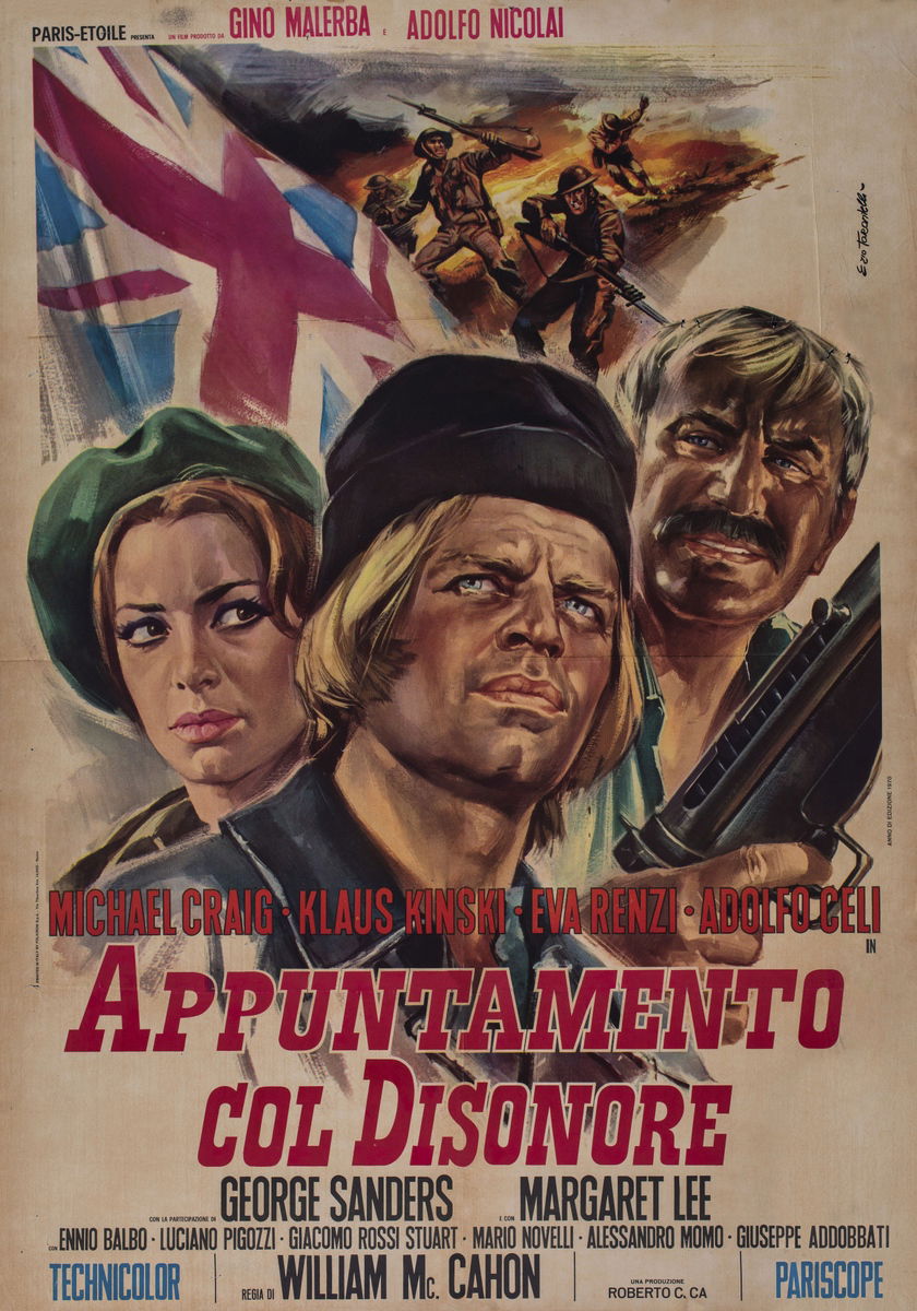 Appuntamento col disonore - Manifesto 1