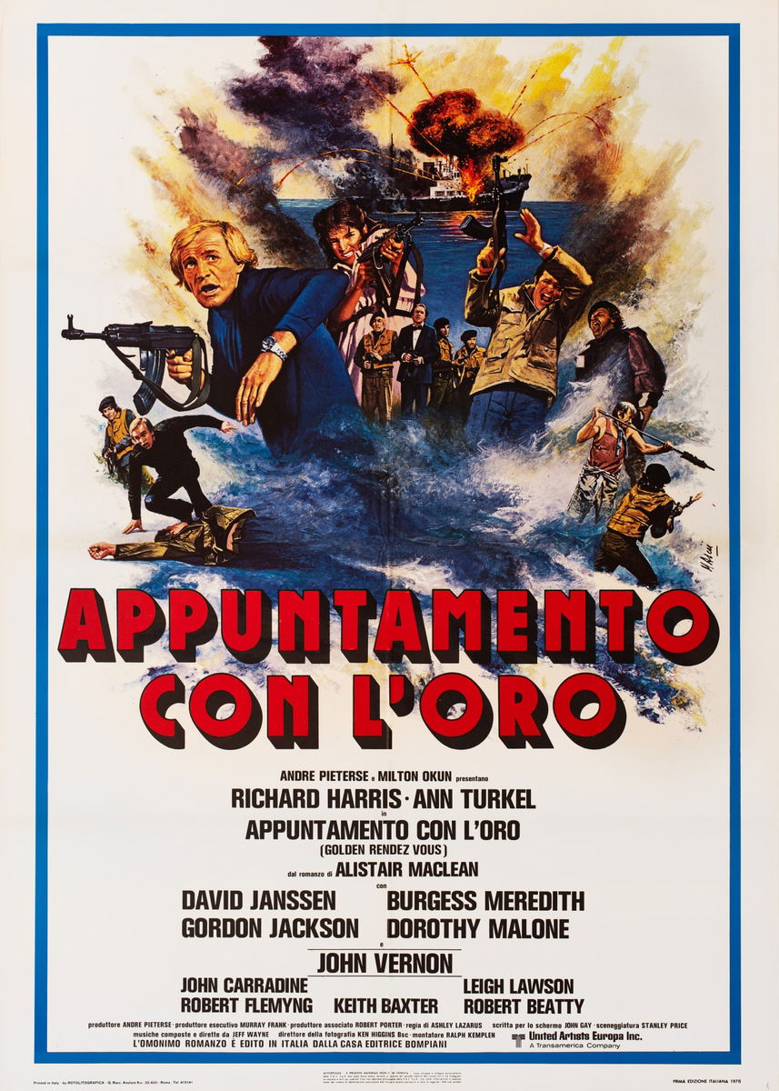 Appuntamento con l'oro - Manifesto 1