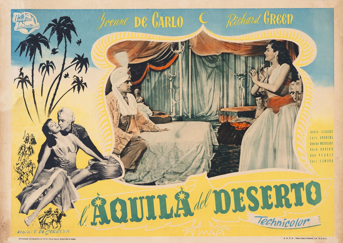 L'aquila del deserto - Fotobusta 1