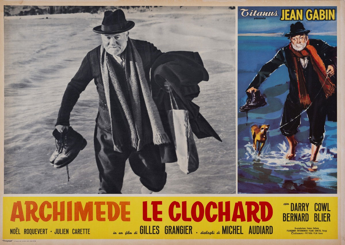 Archimede le clochard - Fotobusta 1