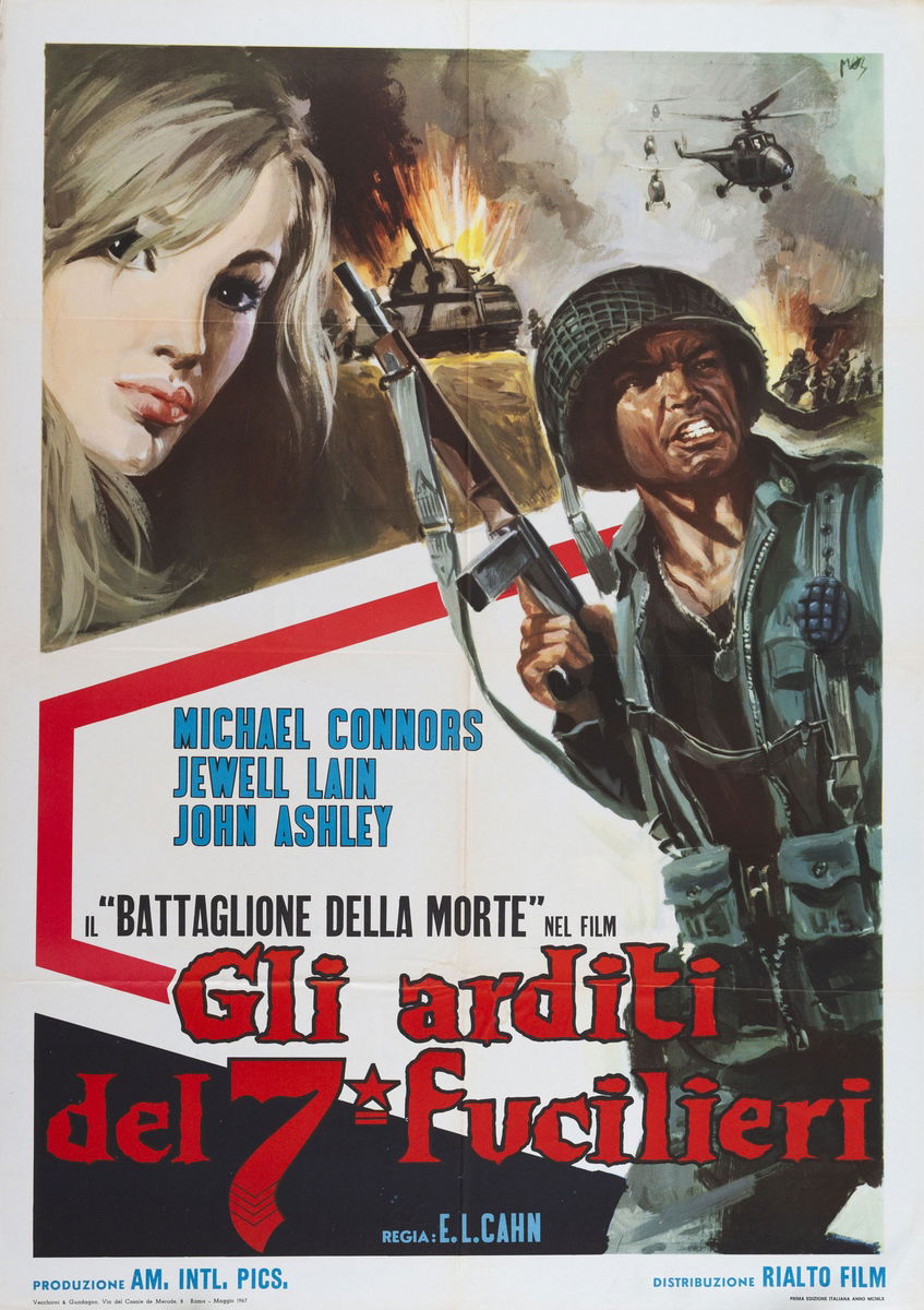 Gli arditi del settimo fucilieri - Manifesto 1