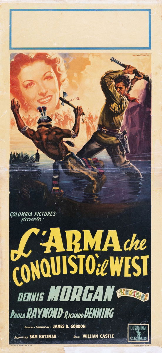 L'arma che conquistò il West - Locandina 1