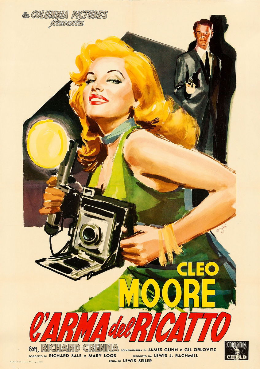 L'arma del ricatto - Manifesto 1