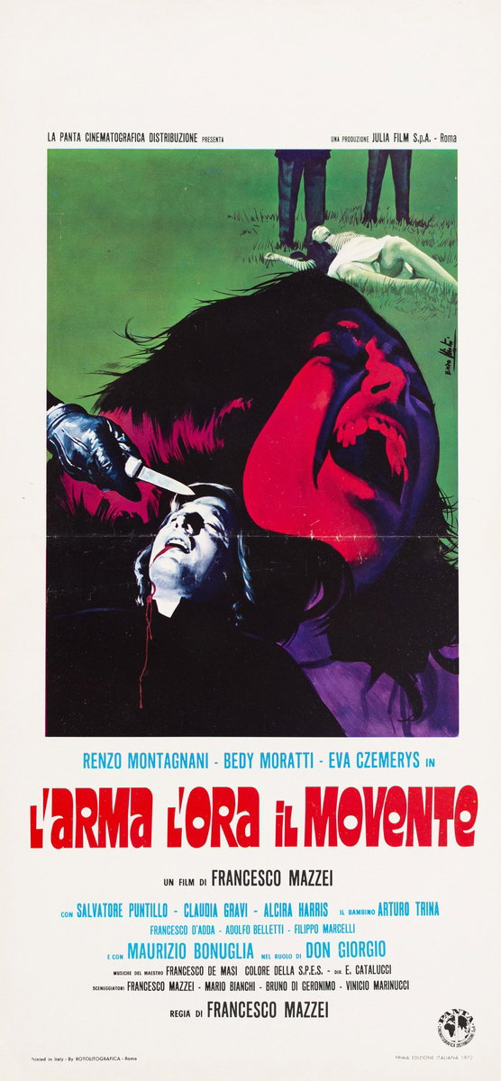 L'arma, l'ora, il movente - Locandina 1