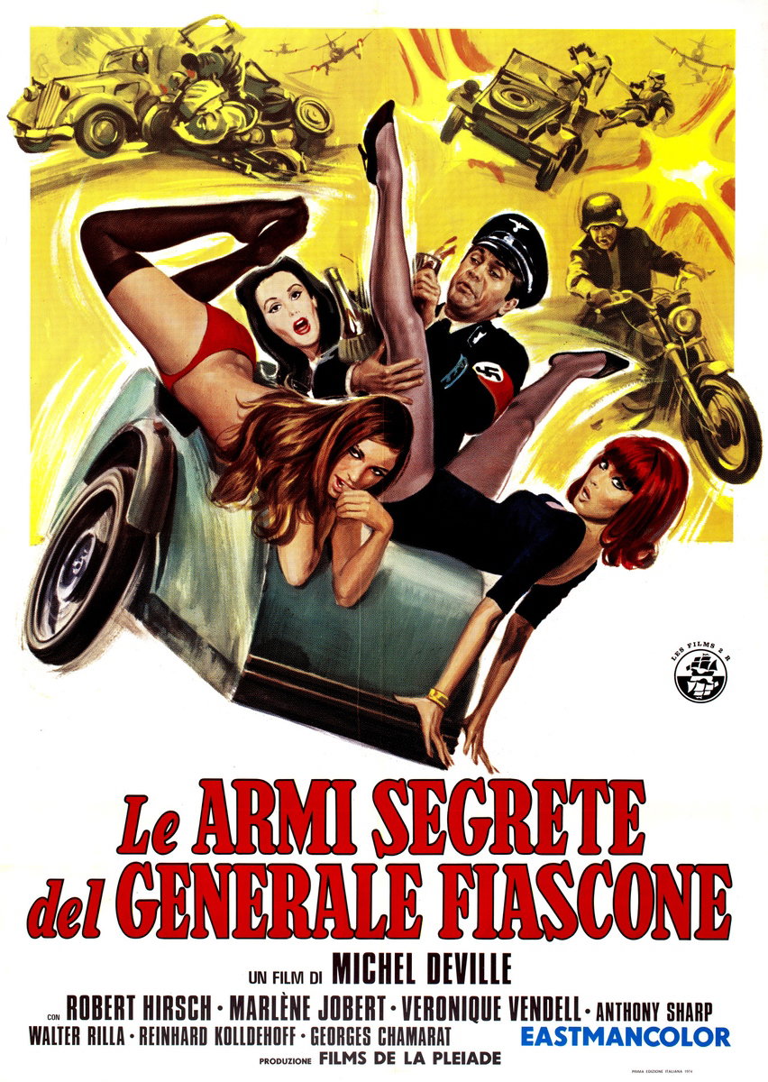 Manifesto 2 per il film Le armi segrete del generale Fiascone (1966)