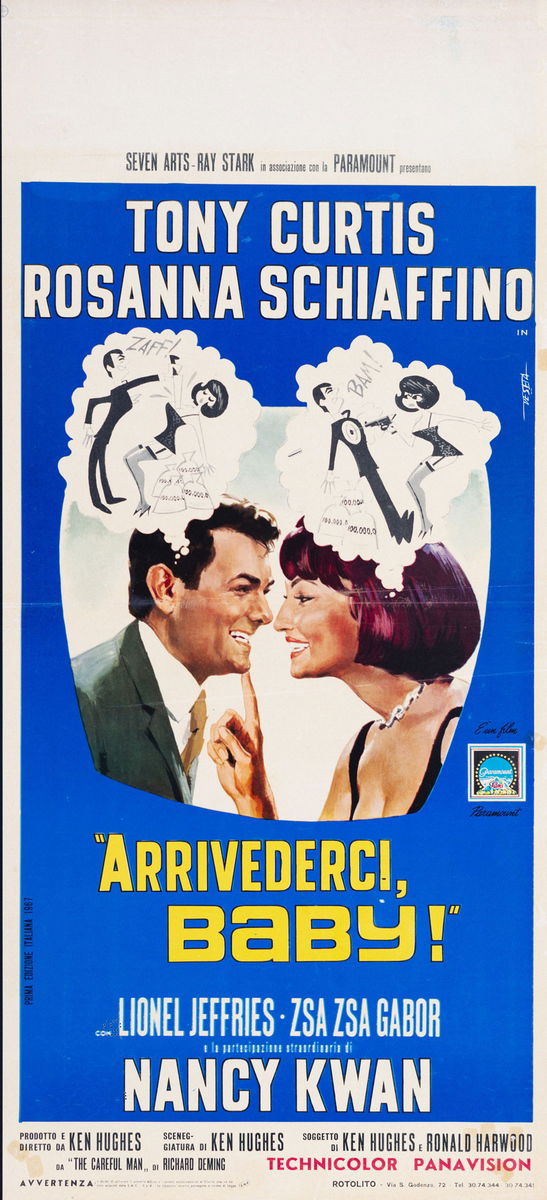 Arrivederci, Baby! - Lobby Card 1