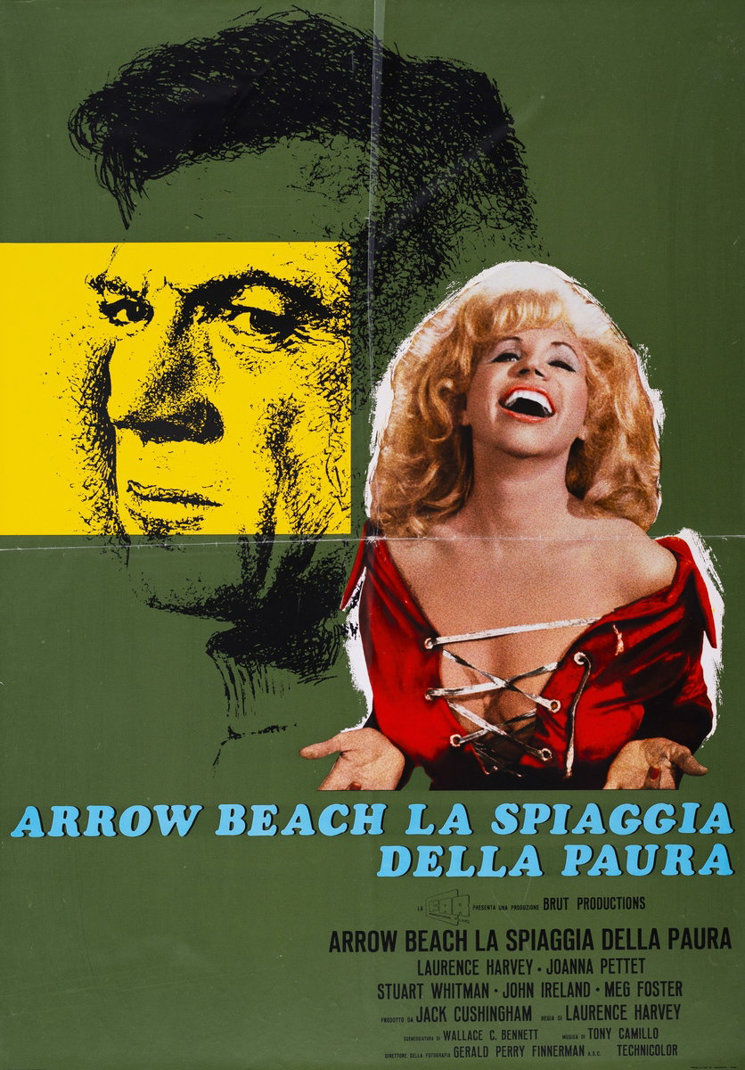 Manifesto 3 per il film Arrow Beach: la spiaggia della paura (1974)
