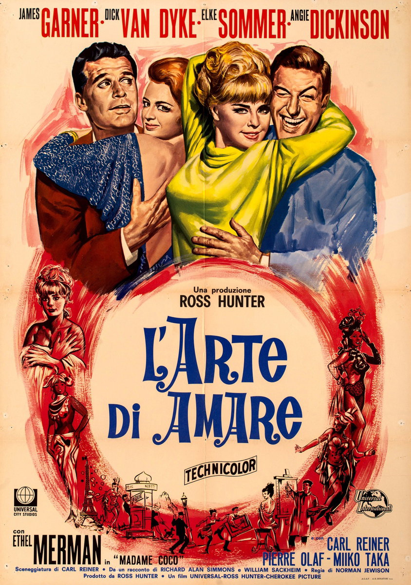 Manifesto 2 per il film L'arte di amare (1965)