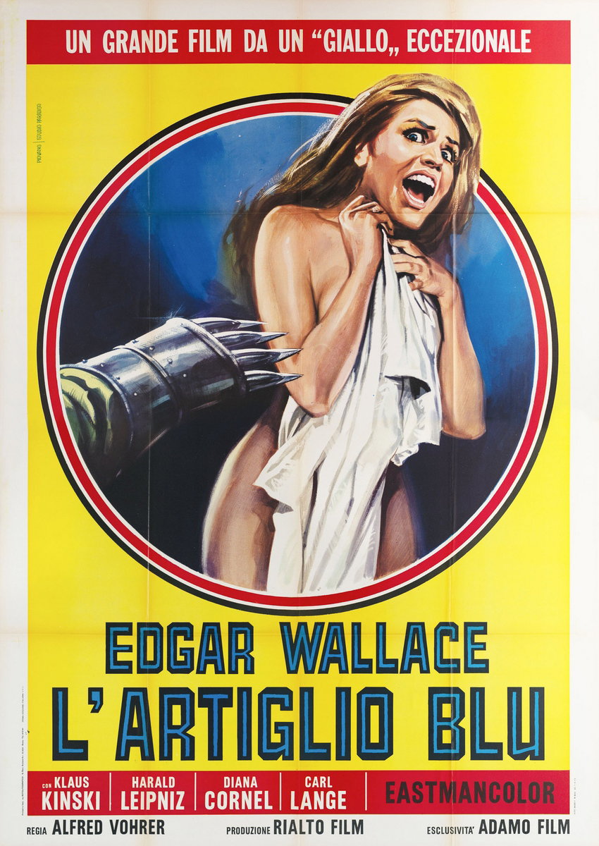 L'artiglio blu - Manifesto 2