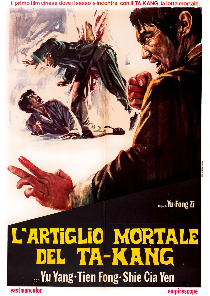 L'artiglio mortale del Ta-Kang - Manifesto 1