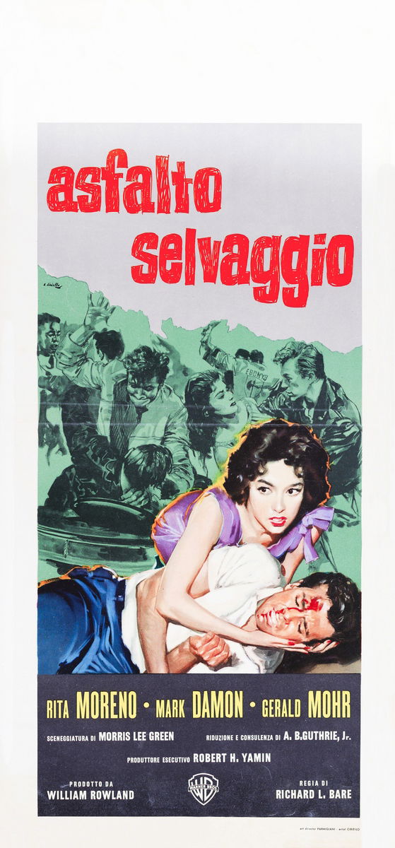 Asfalto selvaggio - Locandina 1