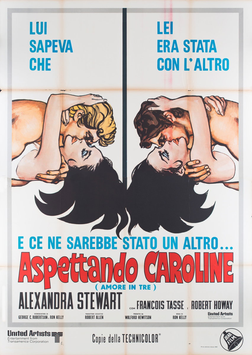 Aspettando Caroline (Amore in tre) - Manifesto 2