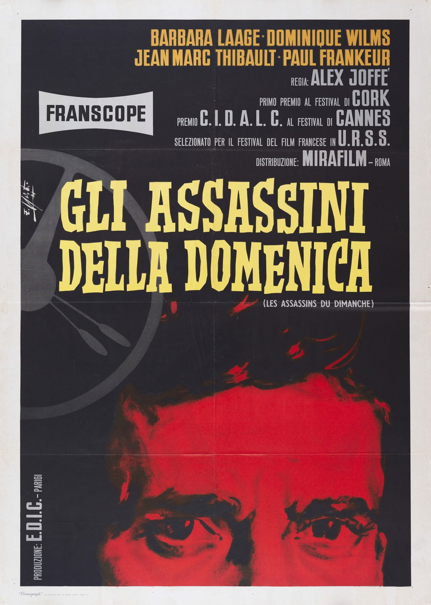 Assassini della domenica - Manifesto 1