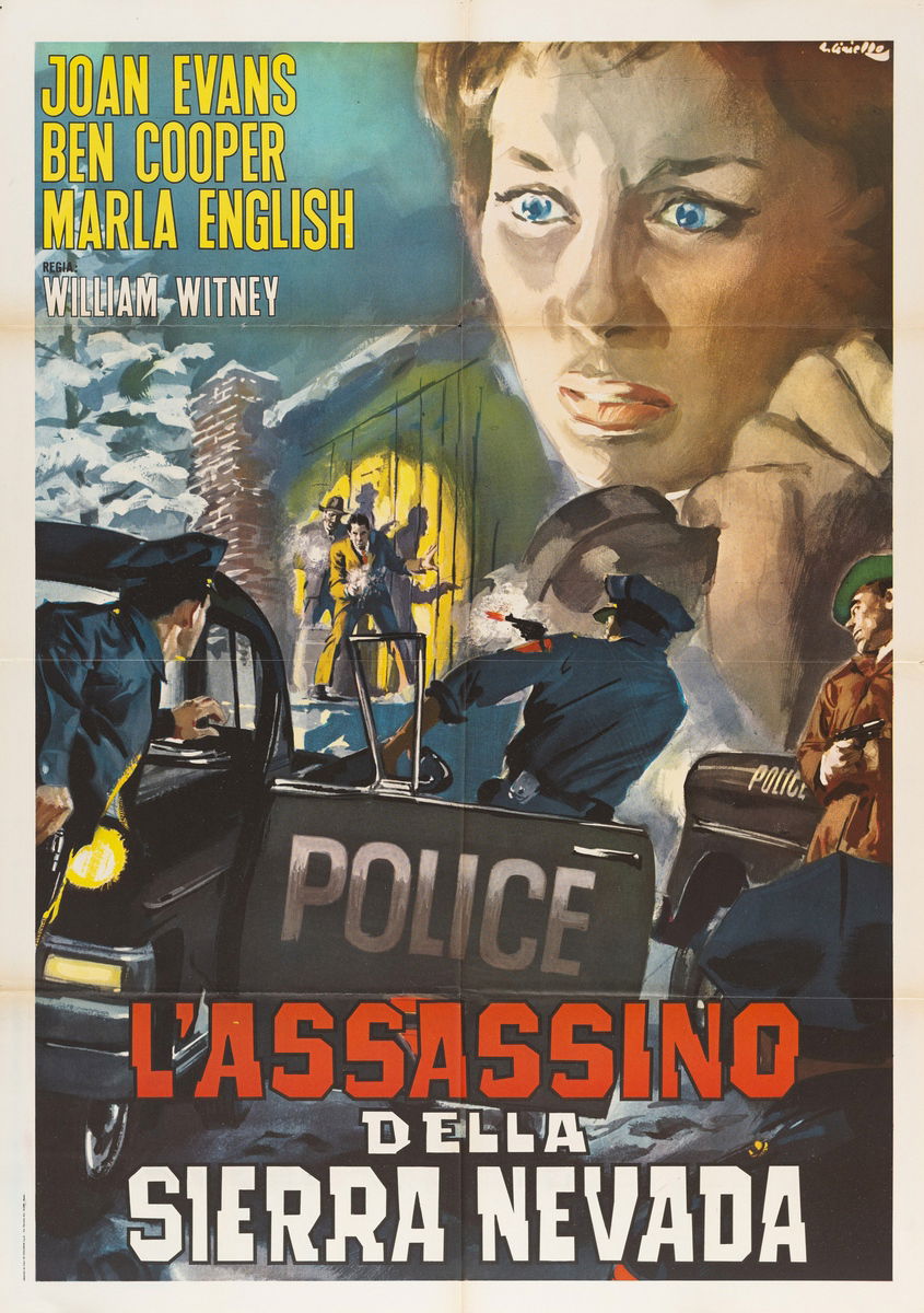 L'assassino della Sierra Nevada - Manifesto 1