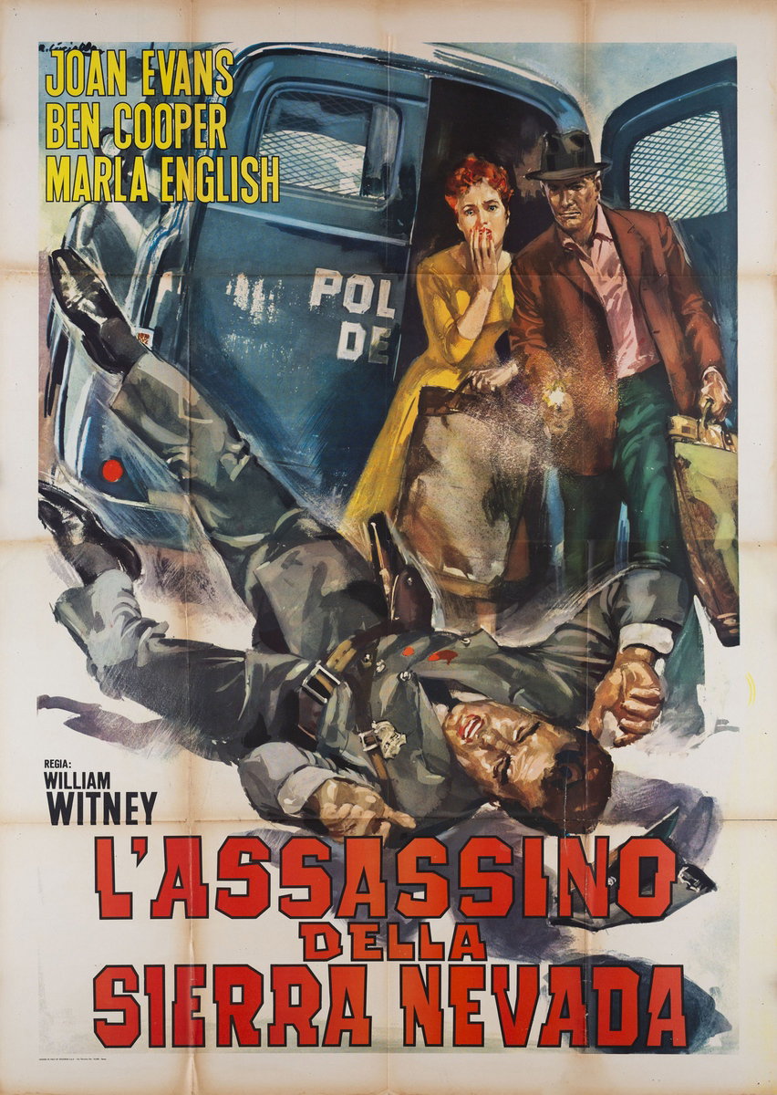 Poster 2 for the film A Strange Adventure (1956), painted by Averardo Ciriello