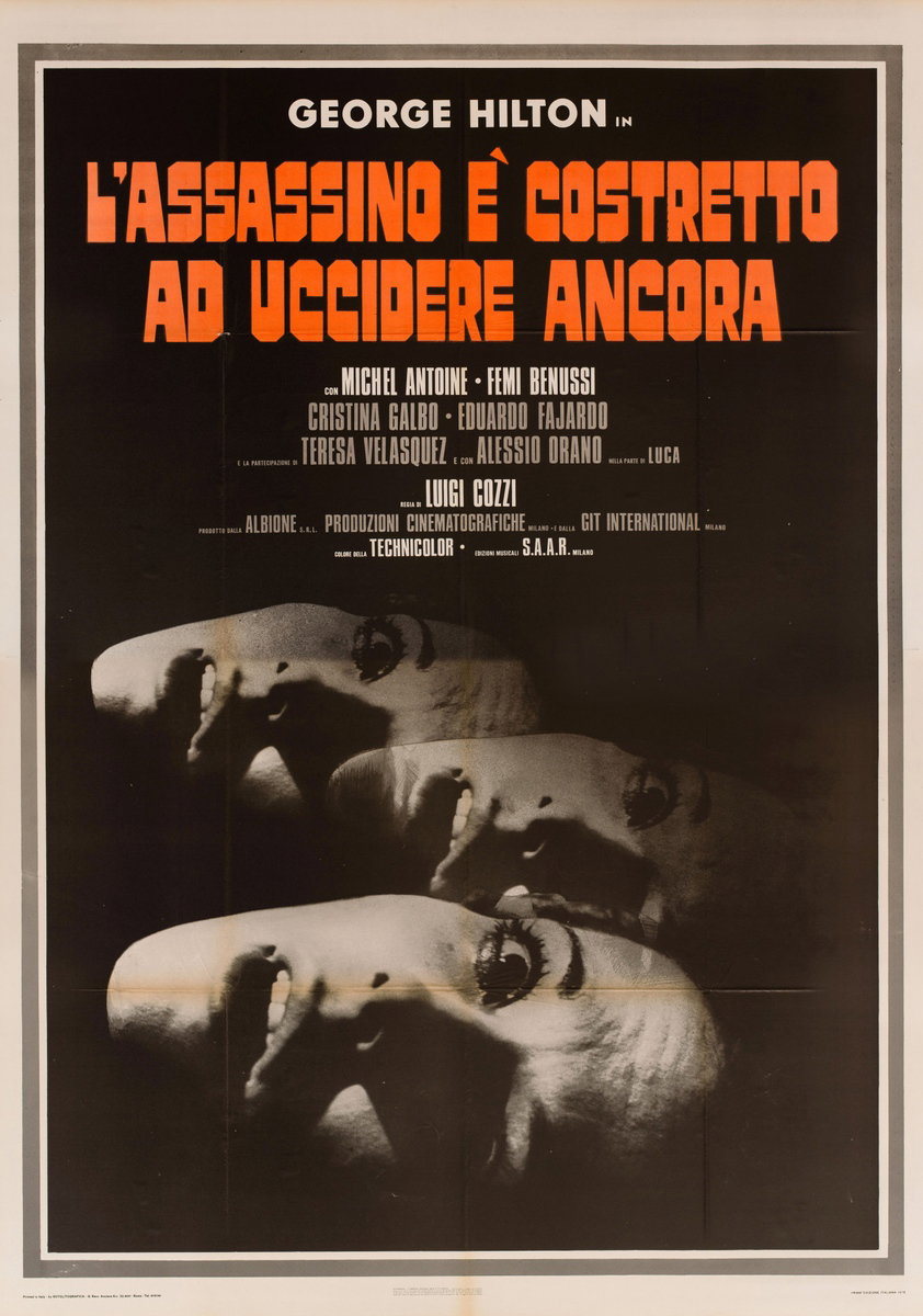 Poster 2 for the film The Killer Must Kill Again (1975)
