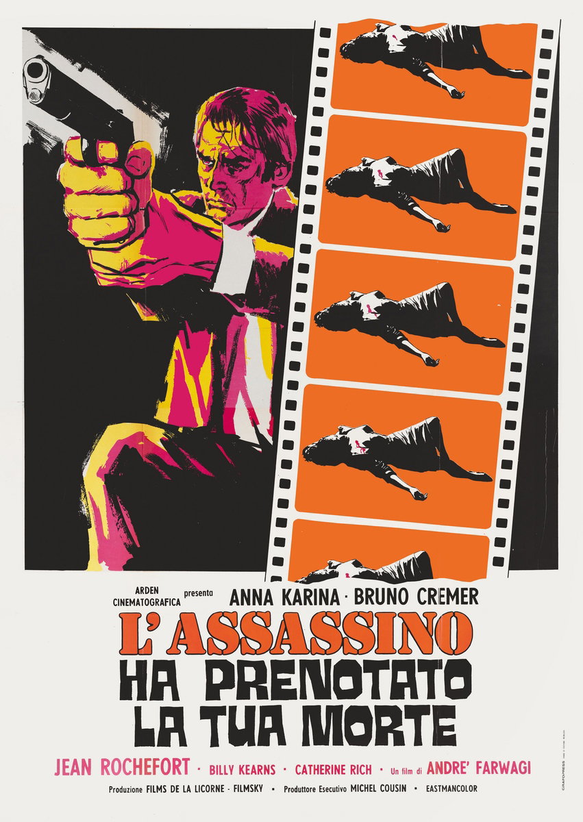 Manifesto 2 per il film L'assassino ha prenotato la tua morte (1970)