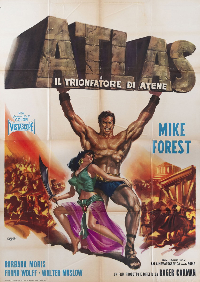 Atlas - Il trionfatore di Atene - Manifesto 2