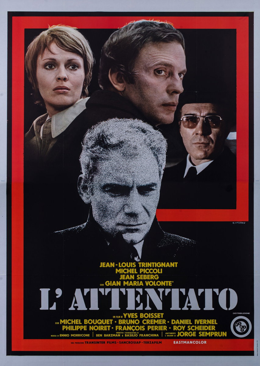 L'attentato - Manifesto 2