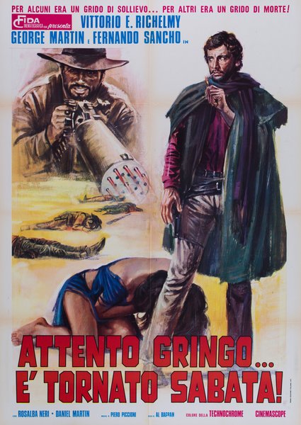 Attento gringo... è tornato Sabata!