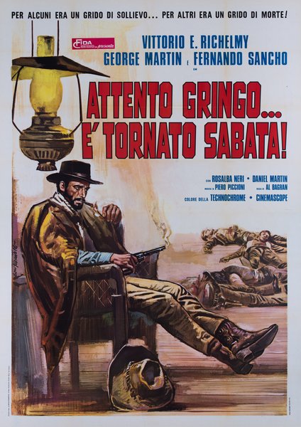Watch Out Gringo! Sabata Will Return