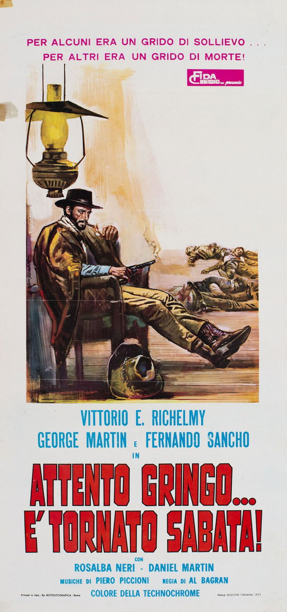 Watch Out Gringo! Sabata Will Return - Lobby Card 1