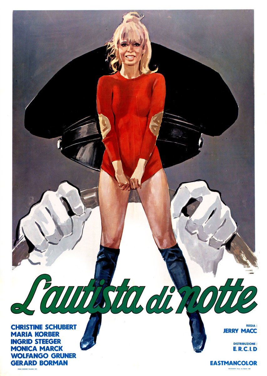 Manifesto 2 per il film L'autista di notte (1971)