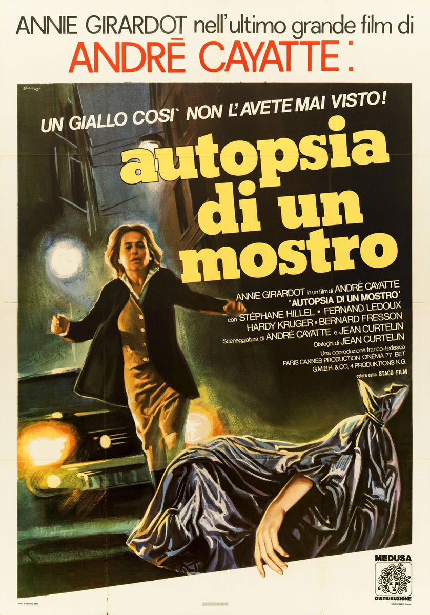 Autopsia di un mostro - Manifesto 1