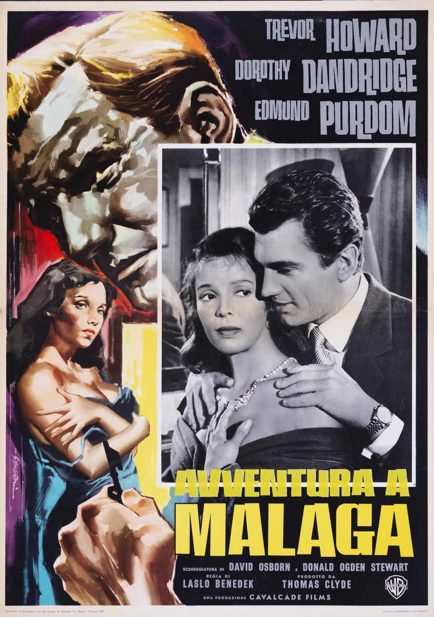 Avventura a Malaga - Manifesto 1