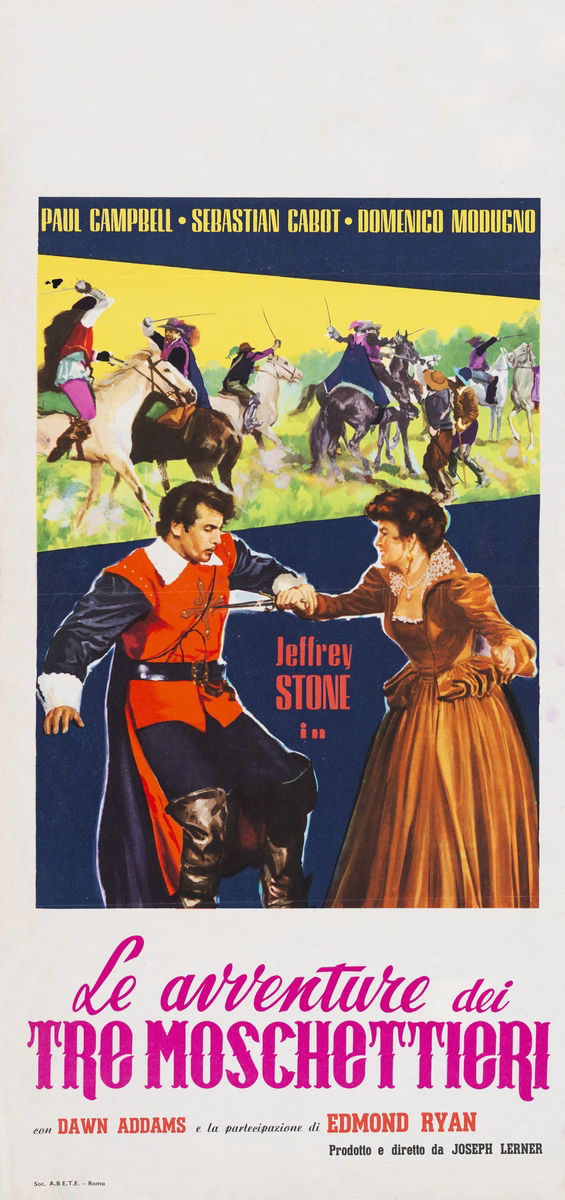 Le avventure dei tre moschettieri - Lobby Card 1