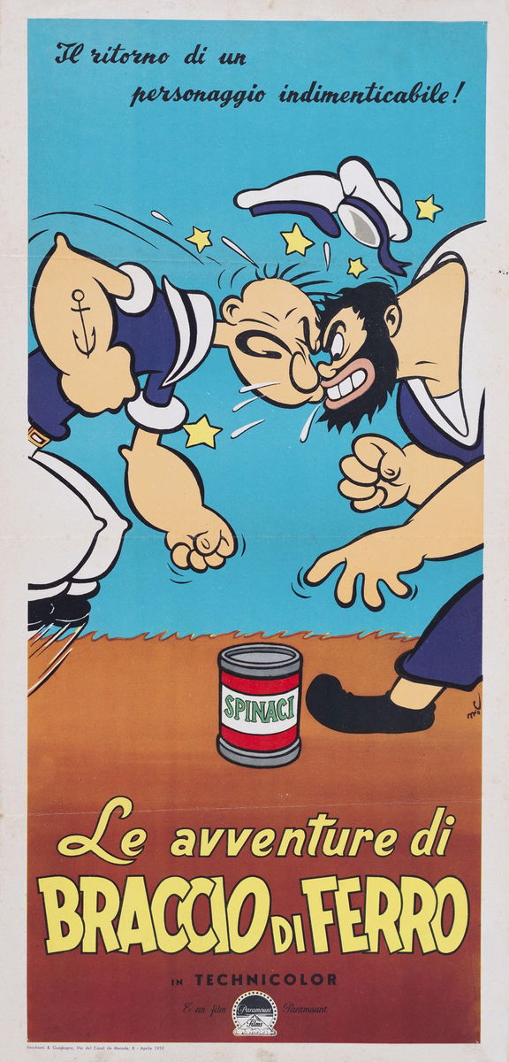 Le grandi avventure- Di Braccio di ferro - Locandina 1