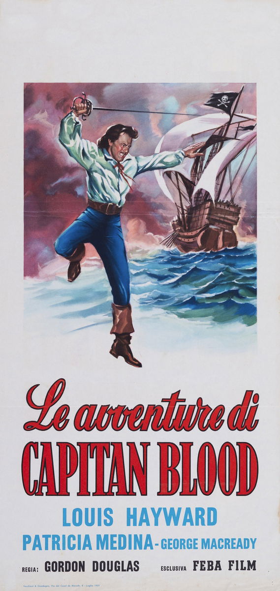 Le avventure di capitan Blood - Locandina 1