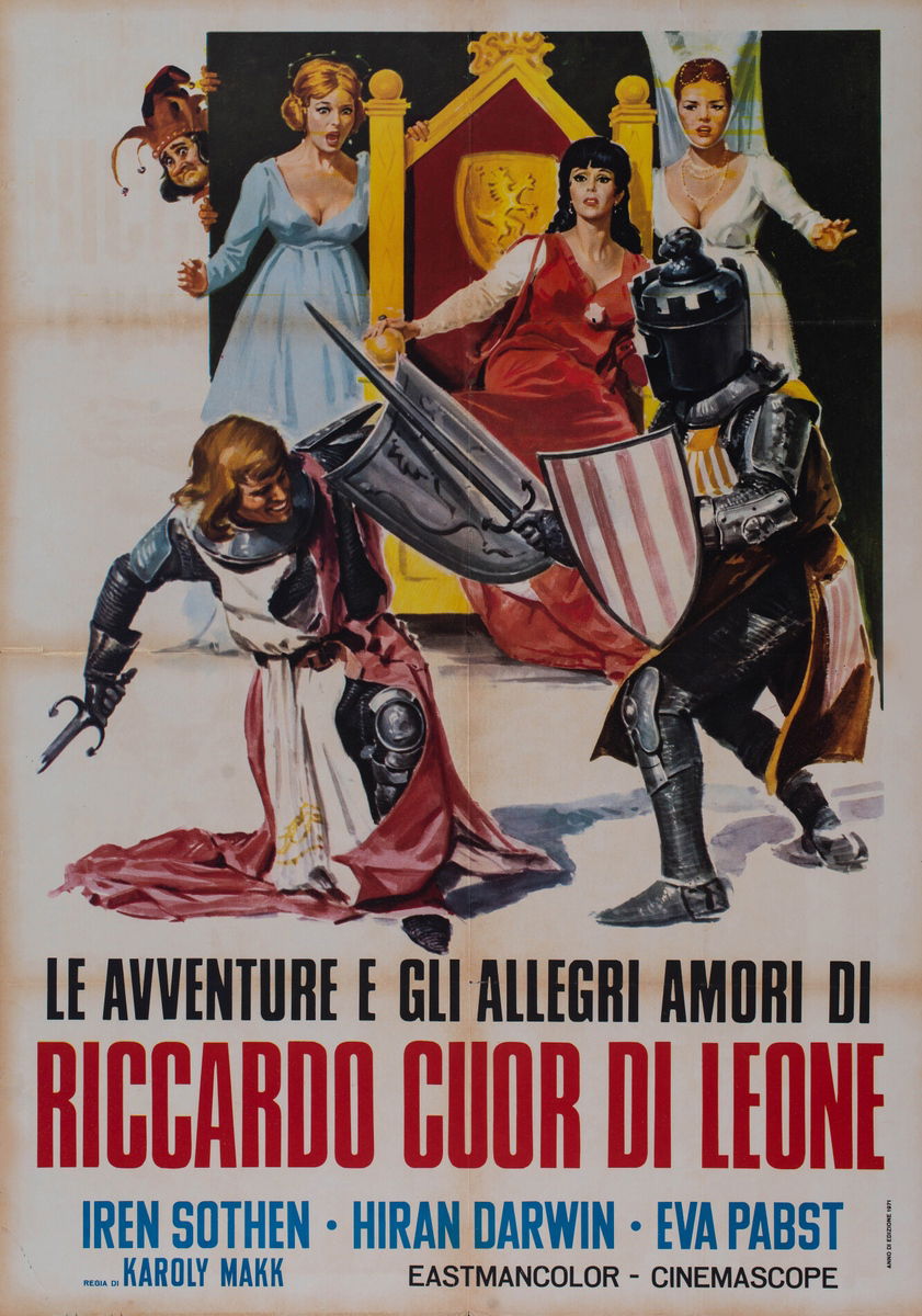 Le avventure e gli allegri amori di Riccardo Cuor di Leone - Poster 1