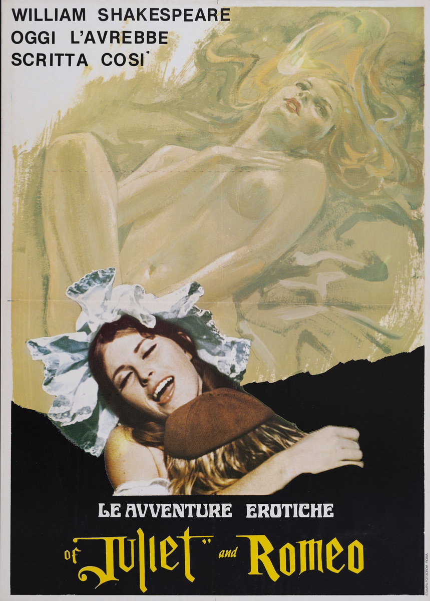 Poster 4 for the film Le avventure erotiche di Giulietta e Romeo (1969)