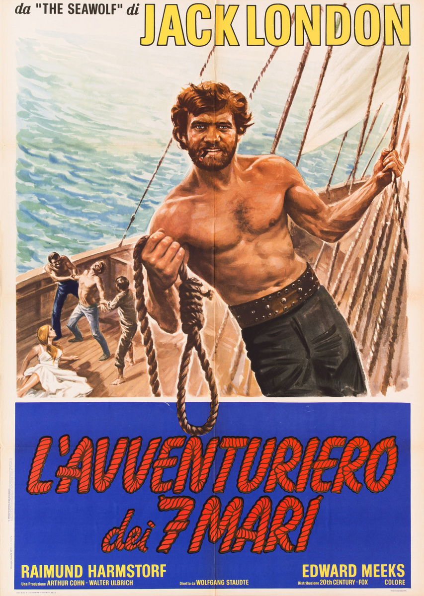 L'avventuriero dei sette mari - Manifesto 1