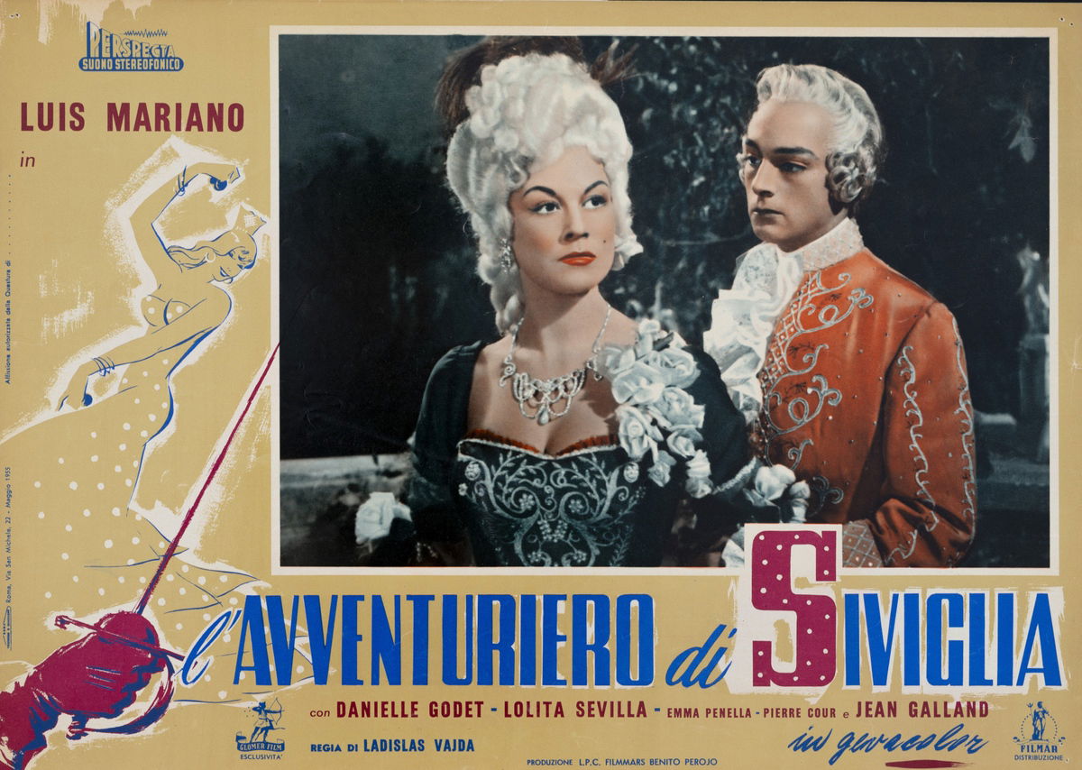 L'avventuriero di Siviglia - Fotobusta 1