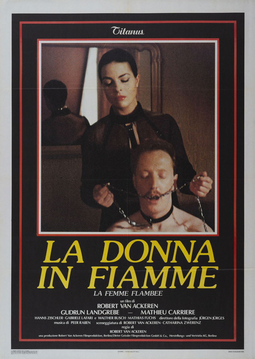 La donna in fiamme - Poster 1