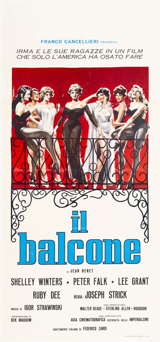 The Balcony - Lobby Card 1