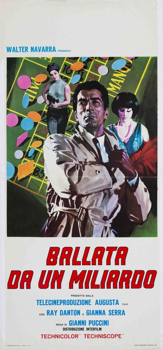 How to Win a Billion... and Get Away with It - Lobby Card 1