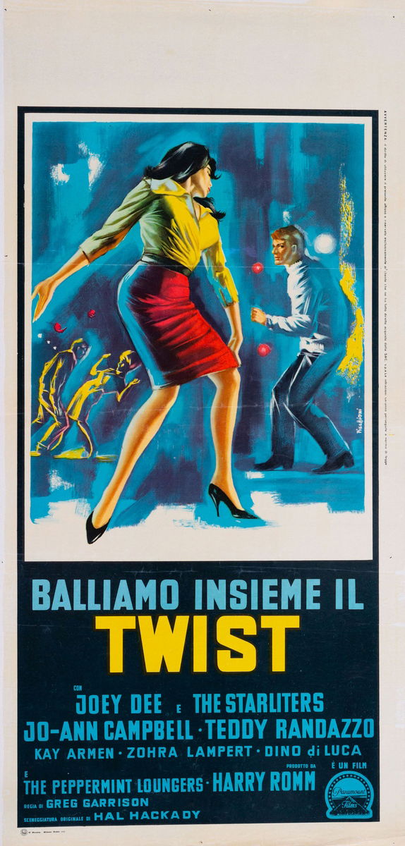 Hey, Let's Twist! - Lobby Card 1